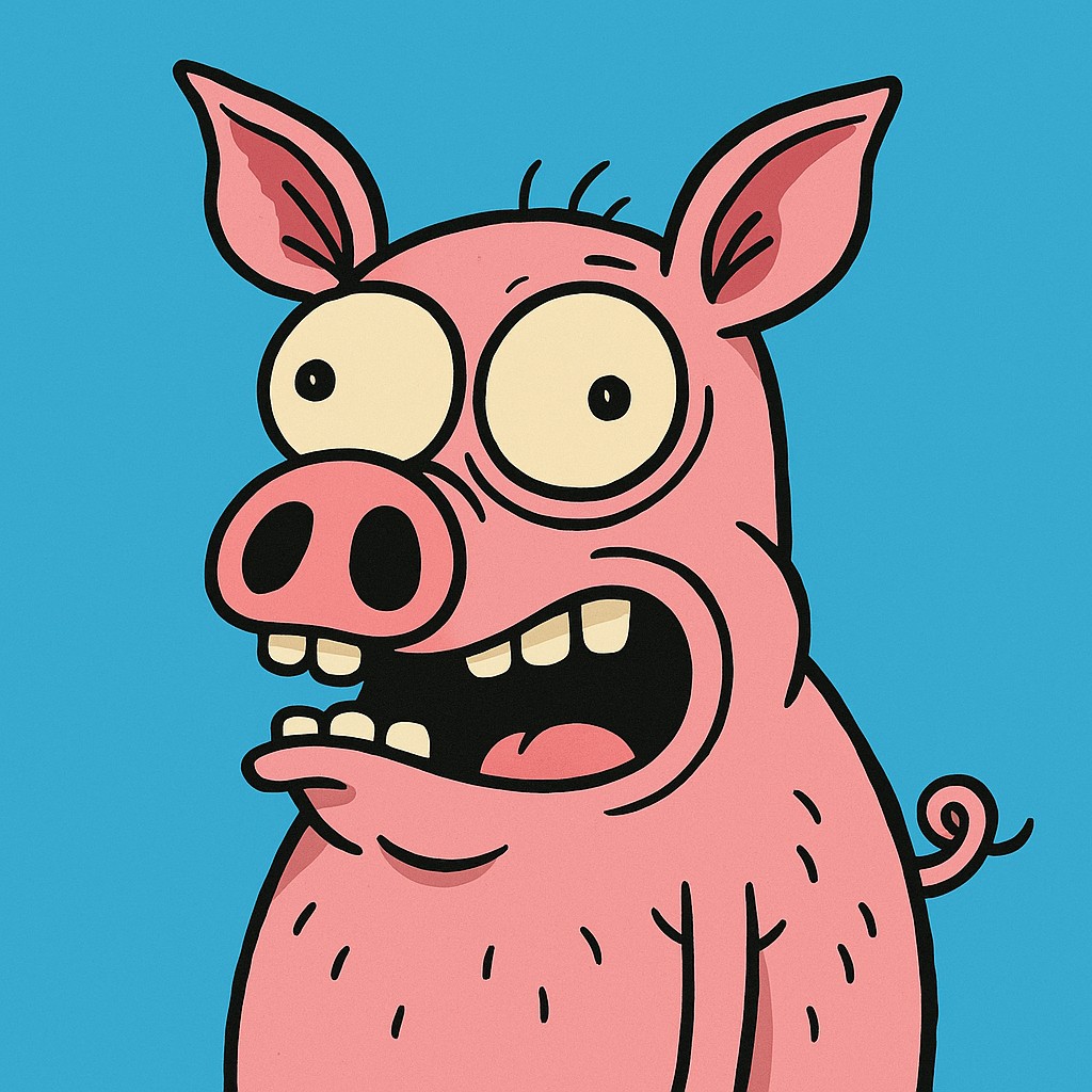 Weird Pig image